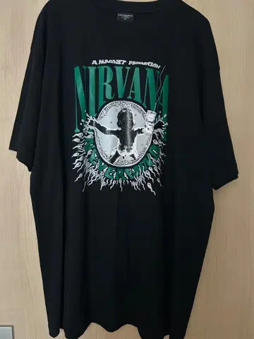 NIRVANA 닐바나 티셔츠 XL