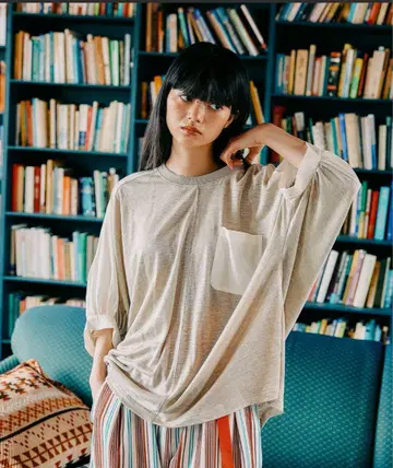 니코앤드 린넨 상의 모드 노름