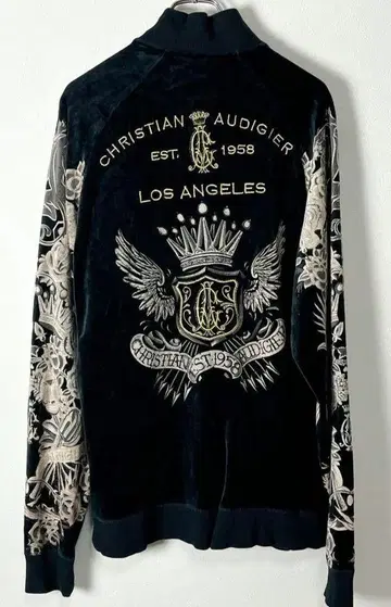 계절 최저가 벨로아 Christian Audigier 네이비 자켓