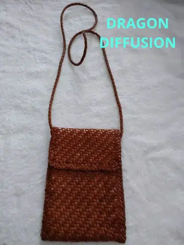 새상품급 드래곤백 DRAGON DIFFUSION 카멜 브라운