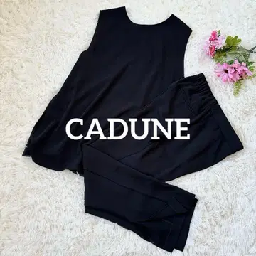 CADUNE 카듀네 팬츠 셋업 슬리브리스