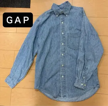 긴팔 셔츠 GAP 갭 데님 L~LL 정도
