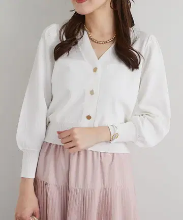 La boutique BonBon 쿨 터치 UV 크롭 가디건