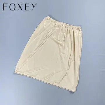 폭시 부티크 이지 스커트 브라운 베이지 사이즈 40*FD31