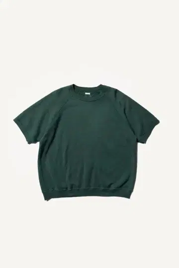 28600엔 A.PRESSE 23SS 반팔 맨투맨 그린 L