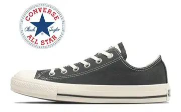 CONVERSE AS WASHEDCANVAS OX 스모키 블랙 25