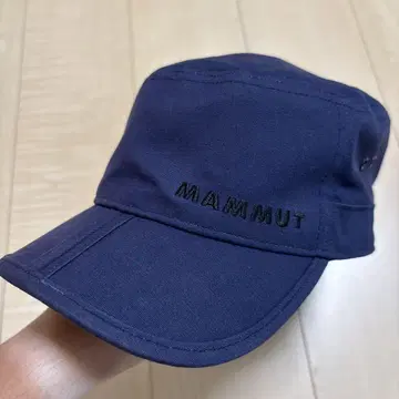 MAMMUT 네이비 워크 캡 L/XL
