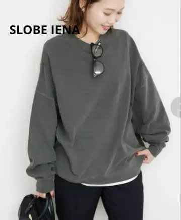 SLOB IENA 빅 실루엣 피그먼트 풀오버