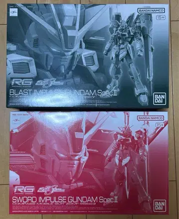 RG 블라스트 임펄스 건담 Spec II 소드 임펄스 건담 Spec II
