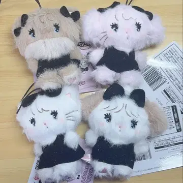 mikko characters BLACK RIBBON 마스코트 총 4종류