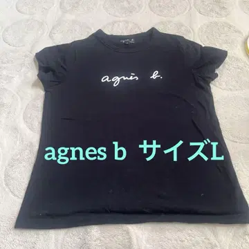 agni's b. 블랙 티셔츠 사이즈 3