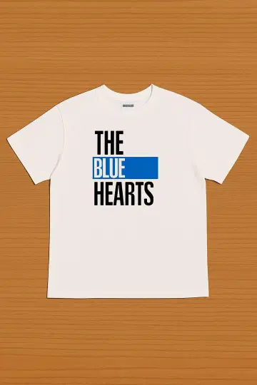 THE BLUE HEARTS 화이트 티셔츠