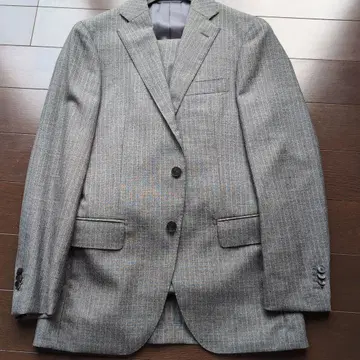 수트 컴퍼니 그레이 스트라이프 CANONICO