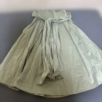 SNIDEL 플레어 스커트 그린
