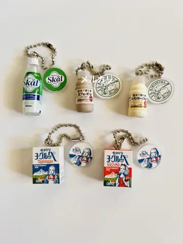 Dairy 남일본 낙농 협동 조합 미니어처 참 컬렉션 전 5종 컴플리트