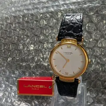 LANCEL PARIS 란셀 손목시계 화이트 다이얼 쿼츠 2 바늘