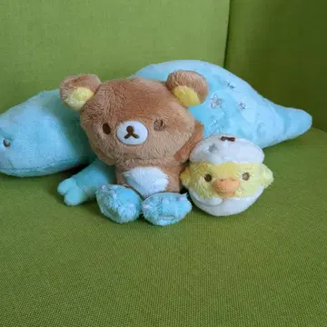 리락쿠마 병아리 공룡 봉제 인형