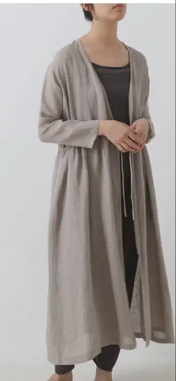 evameva 린넨 로브