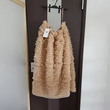 비비 Bibiy DARLNE SHUSHU SKlRT 베이지