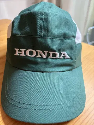 HONDA 워크 캡 그린/화이트