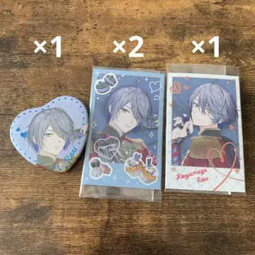 니지산지 코야나기 로우 Melty Valentine 캔뱃지 폴라로이드