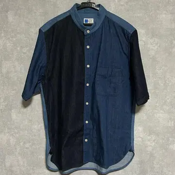 JAPAN BLUE JEANS 반팔 데님 셔츠 L 사이즈