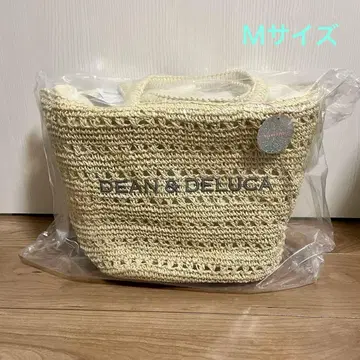 DEAN & DELUCA 빔즈 크로셰 바스켓 백 M 사이즈
