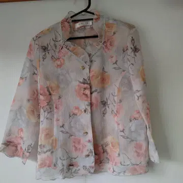 ROSASE CLUB 꽃무늬 긴팔 셔츠