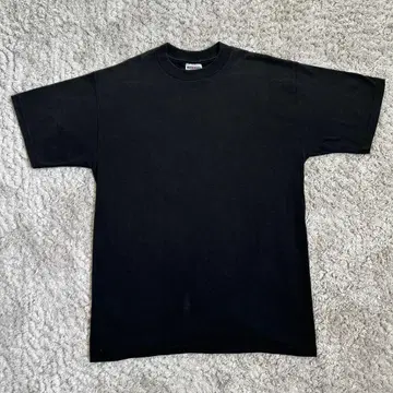 90s Jerzees 블랙 티셔츠 M 사이즈