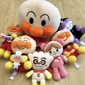호빵맨 봉제 인형 세트