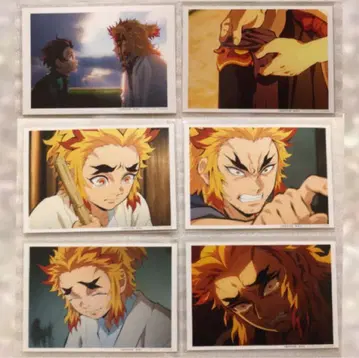 귀멸의 칼날 ufotable 장면 브로마이드 복권 렌고쿠 쿄쥬로 센지로