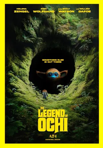 A24 The Legend Of Ochi 영화관용 포스터 배송비 포함