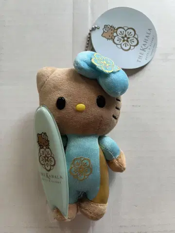 하와이 카할라 호텔 한정판 일광화상 키티 키링