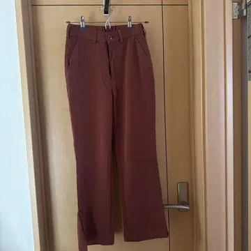 JEANASIS 브라운 슬랙스 S 사이즈