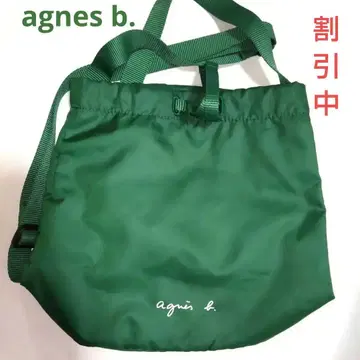 에네스베 agnesb.2way 복조리 숄더 백 나일론
