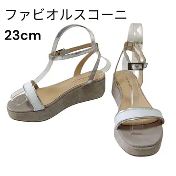 파비올루스콘니 스트랩 샌들 23cm