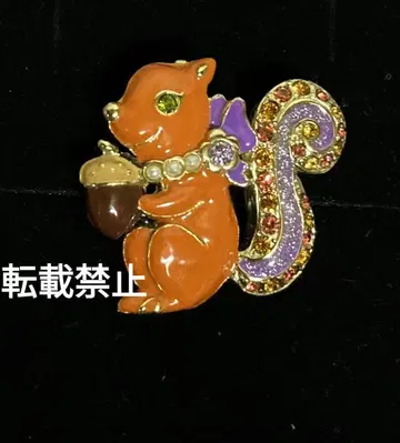 ANNA SUI 브로치 다람쥐 동동이 안나수이 레어