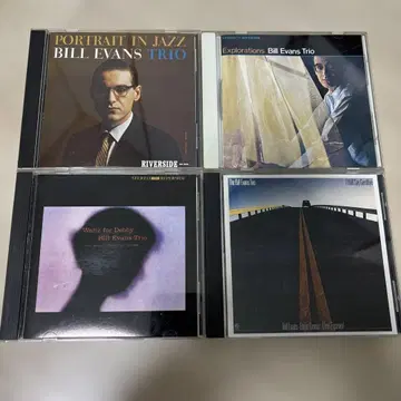 오비 포함] 일본 국내판 Bill Evans Trio 4장 세트