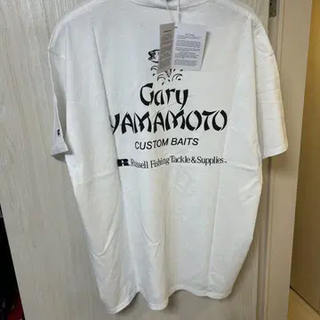 Gary Yamamoto 커스텀 베이트 티셔츠 화이트