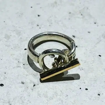 Garden of Eden K10 Circle T-Bar Ring 반지