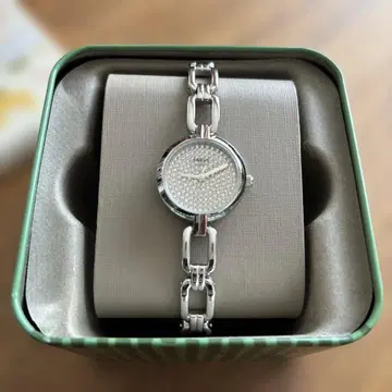 FOSSIL 스톤 장식 시계