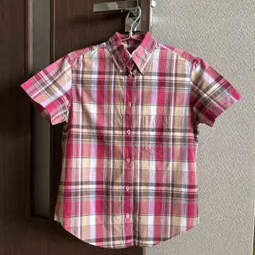 폴스미스 반팔 체크 셔츠 새상품급 한국 코디