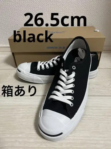새상품 박스 있음 Jack Purcell 블랙 26.5cm US8