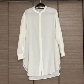 spick&span 화이트 긴팔 셔츠