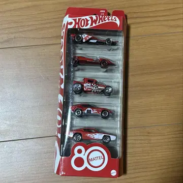 핫휠 마텔 80주년 5팩 레드 JGK08