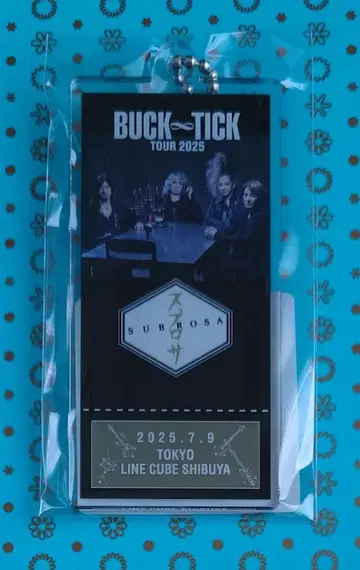 BUCK-TICK 아크릴 키링 시부야