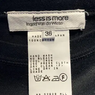 less is more 여성용 반팔 티셔츠