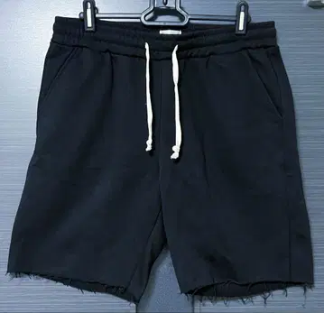 블랙 L 사이즈 숏 팬츠