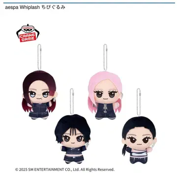 aespa Whiplash SD 인형 전 4종 컴플리트 세트