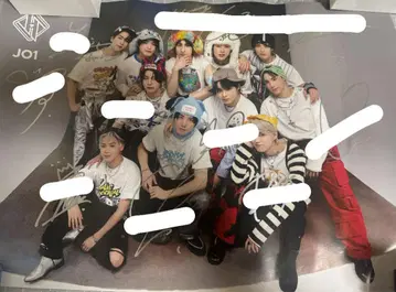 JO1 전 멤버 사인 포스터